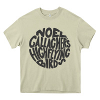 Mossy noel gallagher's high flying birds classic Heavy Core Tee - linhVisuals
