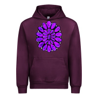 Mauve Wine purple gemstone jewelny Urban Hoodie - RanaPortraitStore