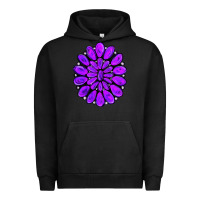 Pigment Black purple gemstone jewelny Urban Hoodie - RanaPortraitStore
