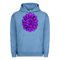 Pigment Pebble Blue purple gemstone jewelny Urban Hoodie - RanaPortraitStore