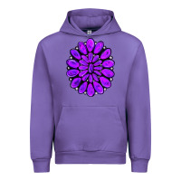 Purple Gemstone Jewelny Urban Hoodie | Teevron