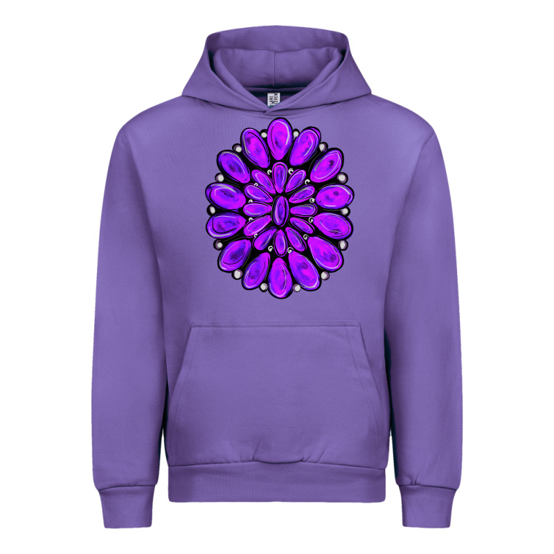 Purple Gemstone Jewelny Urban Hoodie by RanaPortraitStore | Teevron