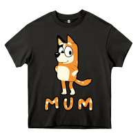 Asphalt bluey mom Heavy Core Tee - linhVisuals