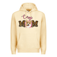 Pina Colada Corgi Mom Premium Hoodie - Jasminsmagicworld