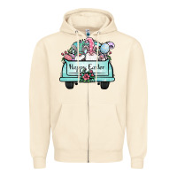 Sandshell easter gnomes truck Zipper Hoodie - Jasminsmagicworld