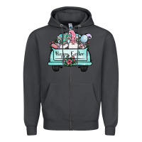 Smoke easter gnomes truck Zipper Hoodie - Jasminsmagicworld