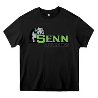 Black senn high school Heavy Core Tee - linhVisuals