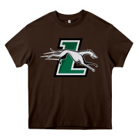 Chocolate Brown loyola (md) greyhounds Heavy Core Tee - linhVisuals