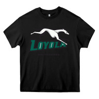 Black loyola (md) greyhounds Heavy Core Tee - linhVisuals