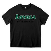 Black loyola (md) greyhounds Heavy Core Tee - linhVisuals