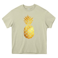 Mossy gold pineapple Heavy Core Tee - linhVisuals
