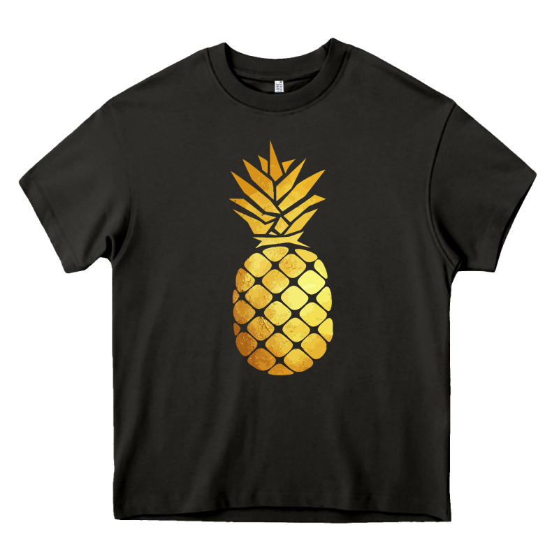 Gold Pineapple Heavy Core Tee by linhVisuals | Teevron