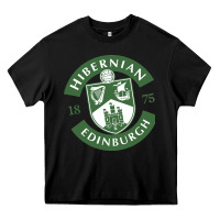 Black hibernian edinburg Heavy Core Tee - linhVisuals