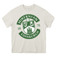 Cream hibernian edinburg Heavy Core Tee - linhVisuals