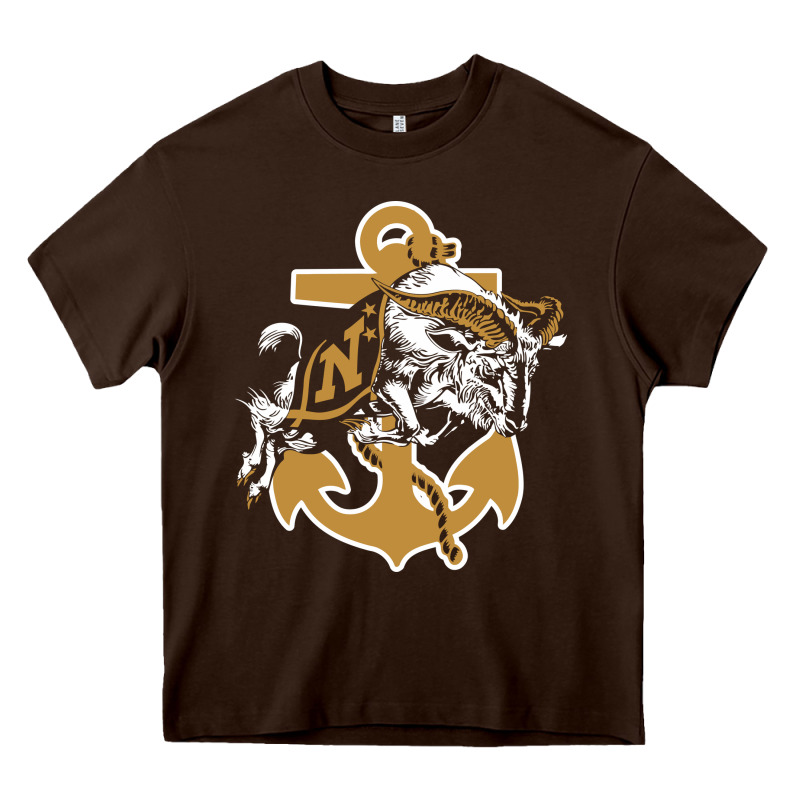 Navy Midshipmen Heavy Core Tee by linhVisuals | Teevron