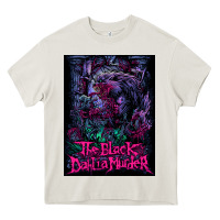 Cream Black Dahlia Murder Heavy Core Tee - linhVisuals
