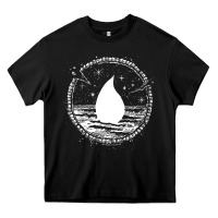 Black magic  the gathering kaldheim islands symbol Heavy Core Tee - linhVisuals