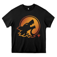 Black magic the gathering hunt emblem Heavy Core Tee - linhVisuals