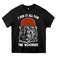 Black i did it all for the wookiee Heavy Core Tee - linhVisuals