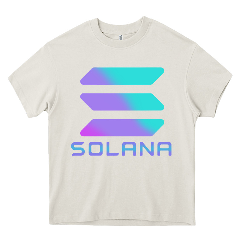 Solana Cryptocurrency Solana Heavy Core Tee by linhVisuals | Teevron