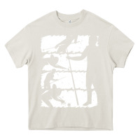 Cream billiards gift t  shirt pool cue snooker table billiard t  shirt Heavy Core Tee - linhVisuals