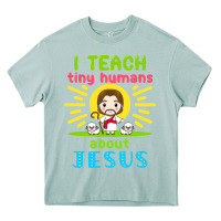 Arona i teach tiny humans about jesus Heavy Core Tee - linhVisuals