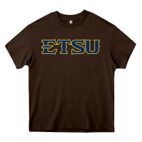 Chocolate Brown etsu buccaneers Heavy Core Tee - linhVisuals