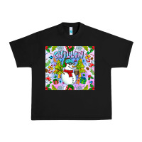 Black Chillin Snow Urban Heavy Tee - CowhideDigitalArt