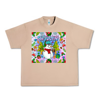 Burro Chillin Snow Urban Heavy Tee - CowhideDigitalArt