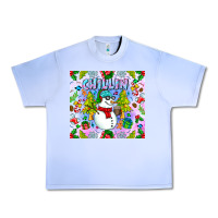 Grape Ice Chillin Snow Urban Heavy Tee - CowhideDigitalArt