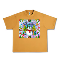 Peanut Butter Chillin Snow Urban Heavy Tee - CowhideDigitalArt