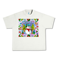 Pistachio Chillin Snow Urban Heavy Tee - CowhideDigitalArt