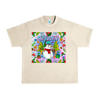 Sandshell Chillin Snow Urban Heavy Tee - CowhideDigitalArt