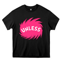 Black unless   lorax Heavy Core Tee - linhVisuals