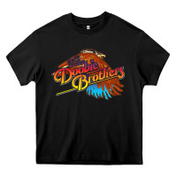 Black The Doobie Brothers Heavy Core Tee - linhVisuals