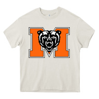 Cream mercer bears Heavy Core Tee - linhVisuals