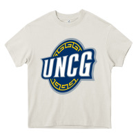 Cream unc greensboro spartans Heavy Core Tee - linhVisuals