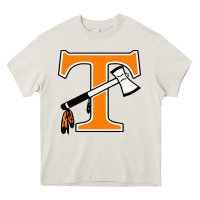 Cream tecumseh junior senior high school Heavy Core Tee - linhVisuals