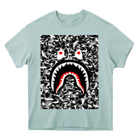 Arona Bape Shark Army Heavy Core Tee - linhVisuals