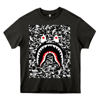 Asphalt Bape Shark Army Heavy Core Tee - linhVisuals