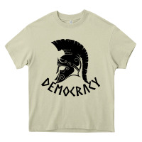 Mossy democracy Heavy Core Tee - linhVisuals