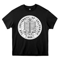 Black university of california Heavy Core Tee - linhVisuals