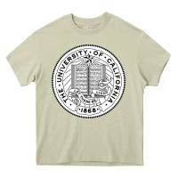 Mossy university of california Heavy Core Tee - linhVisuals