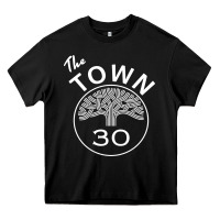 Black the town Heavy Core Tee - linhVisuals