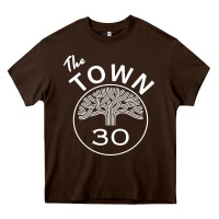 Chocolate Brown the town Heavy Core Tee - linhVisuals