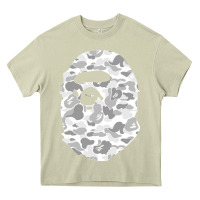 Mossy Gorilla Head Shot Heavy Core Tee - linhVisuals