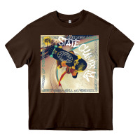 Chocolate Brown STATE CHAMPS MIREL 5 Heavy Core Tee - linhVisuals
