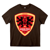 Chocolate Brown urban prep charter academy for young men Heavy Core Tee - linhVisuals