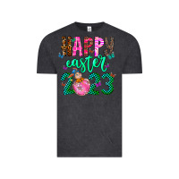 Vintage Black Happy Easter Vintage Tee - CowhideDigitalArt