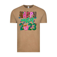 Vintage Coffee Happy Easter Vintage Tee - CowhideDigitalArt